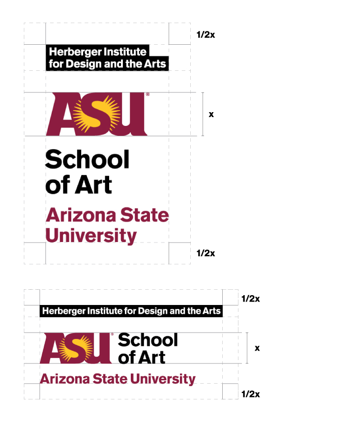 school of art logo are of isolation